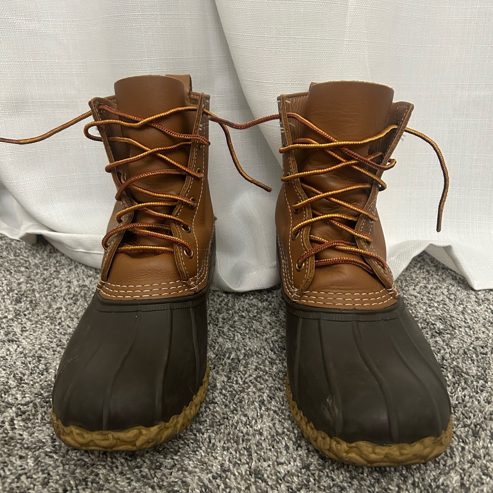 LL Bean duck boots